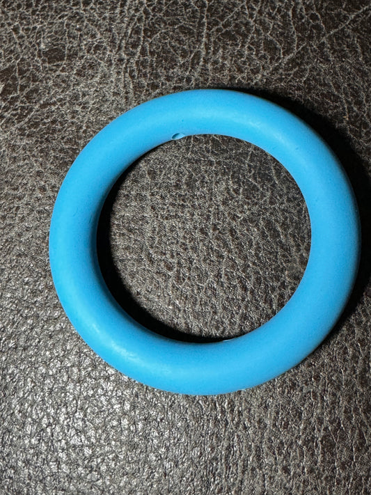 California Blue 65mm Solid Color Silicone Ring