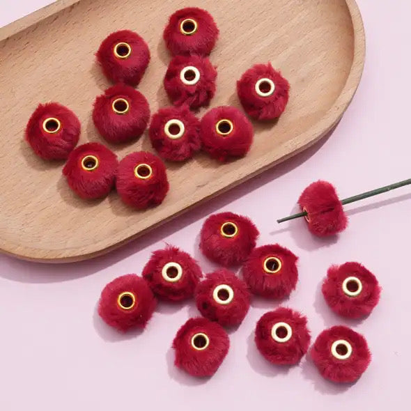 Burgundy Plush 20mm Spacers