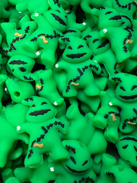 3D Green Guy Silicone Focal