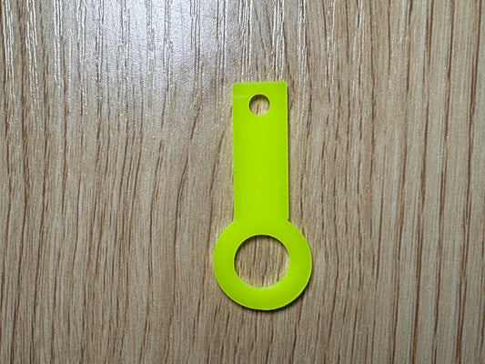 Neon Yellow Straw Adapter for Cup