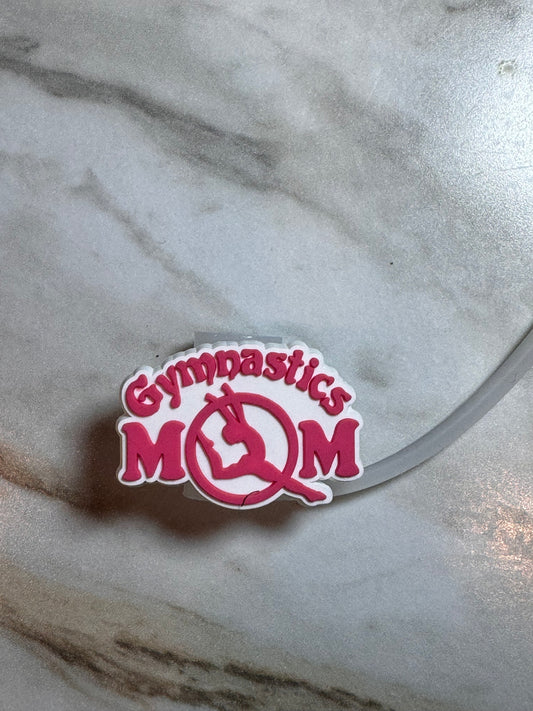 Gymnastics Mom Straw Topper