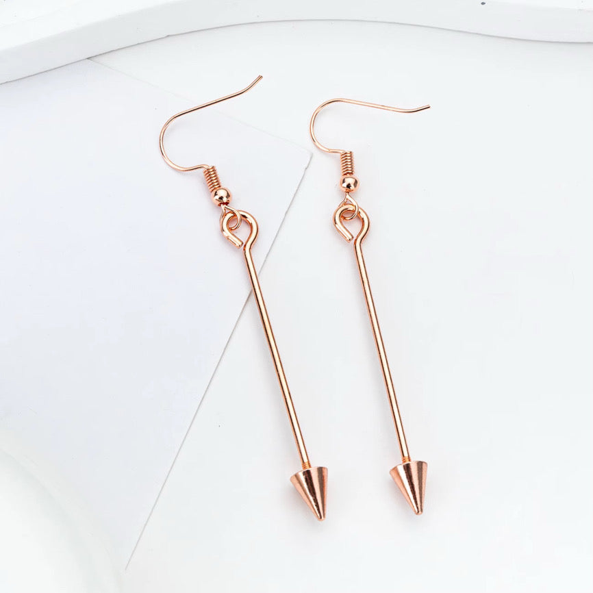 Pointed Bottom Earrings