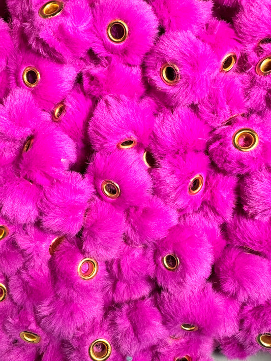 Shocking Purple Plush 20mm Spacers