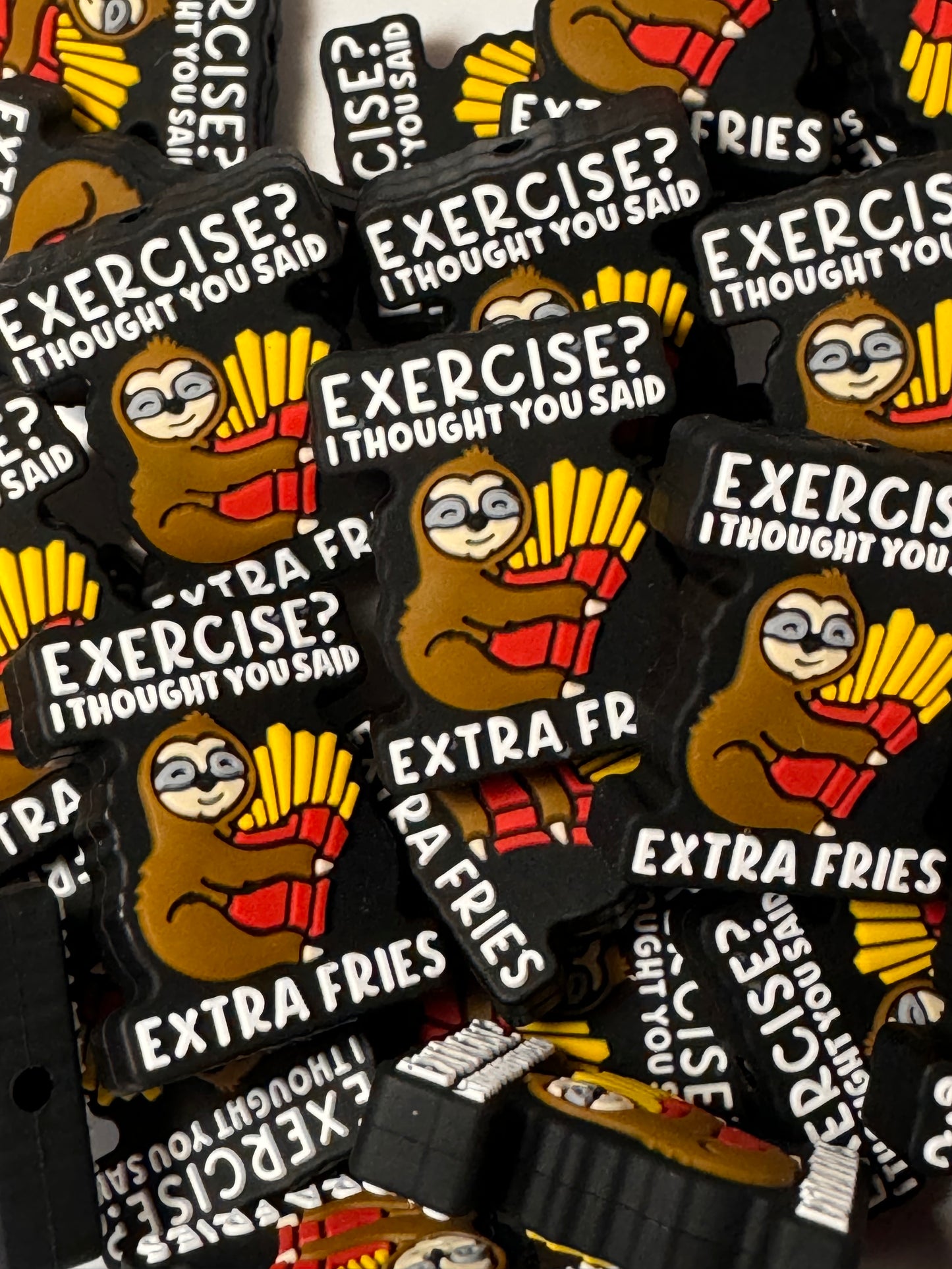 Exercise Extra Fries Silicone Focal