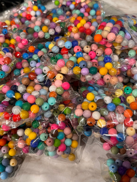 9mm Beads (Mix of 100)