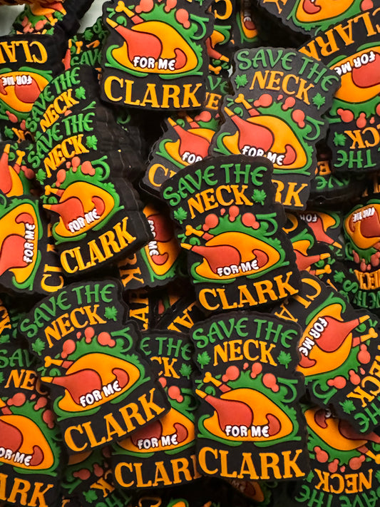 Save the Neck for Me Clark Silicone Focal