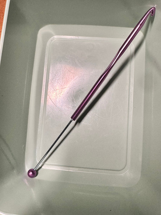 5.0mm Purple Beadable Crochet Hook
