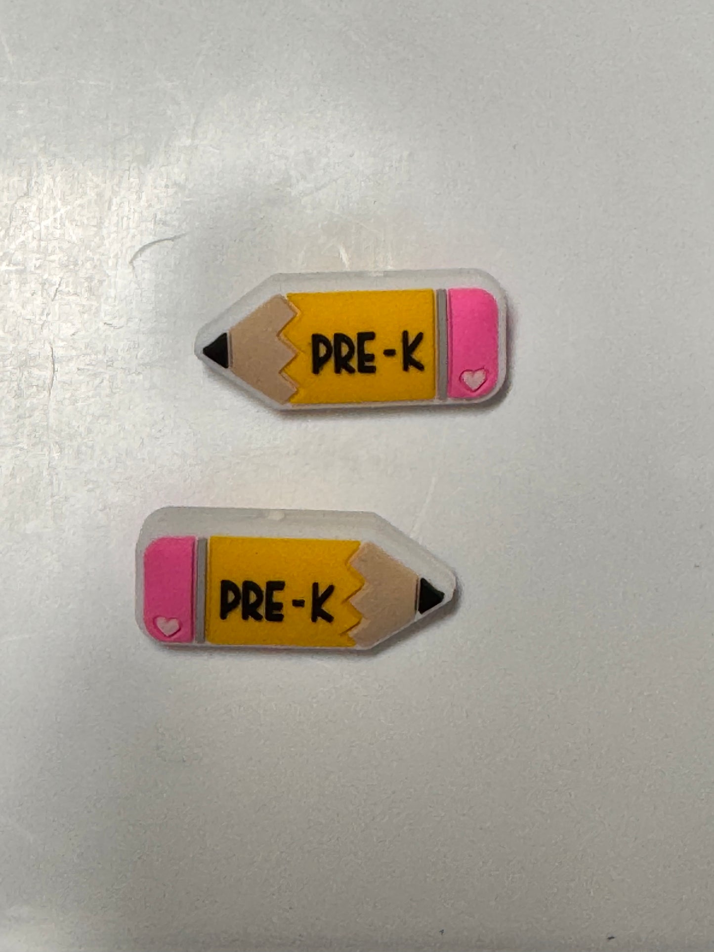 Pre-K Pencil Silicone Focal