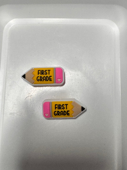 First Grade Pencil Silicone Focal