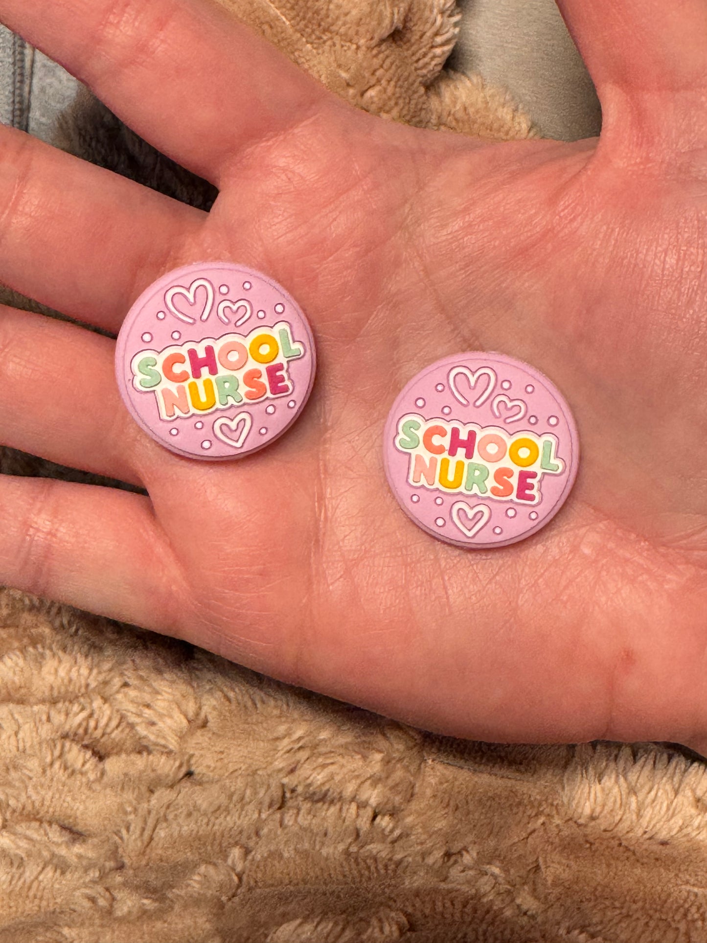 School Nurse Silicone Focal