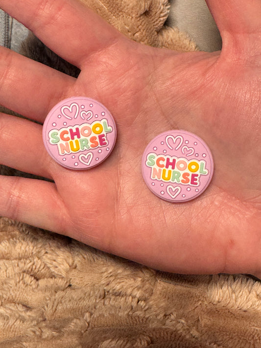 School Nurse Silicone Focal