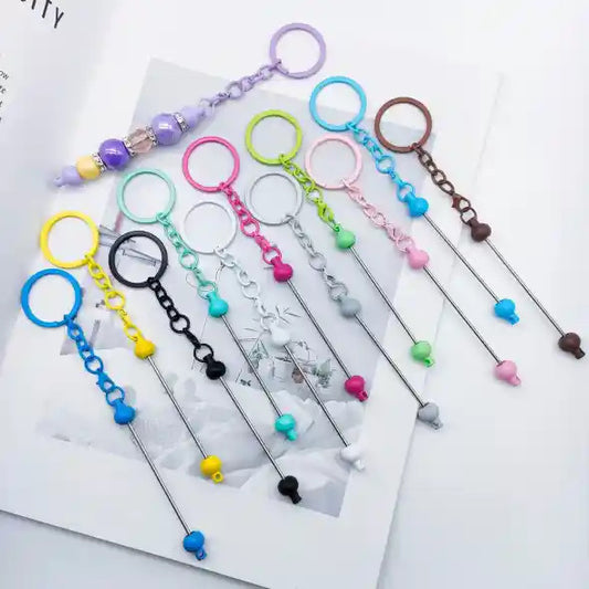 Keyring Beadable Bar