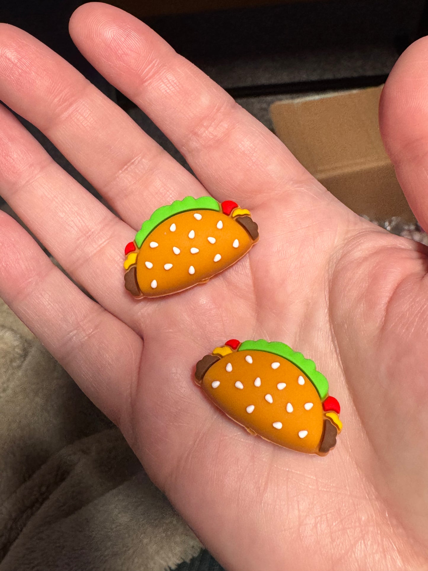 Hamburger Taco 3D Silicone Focal