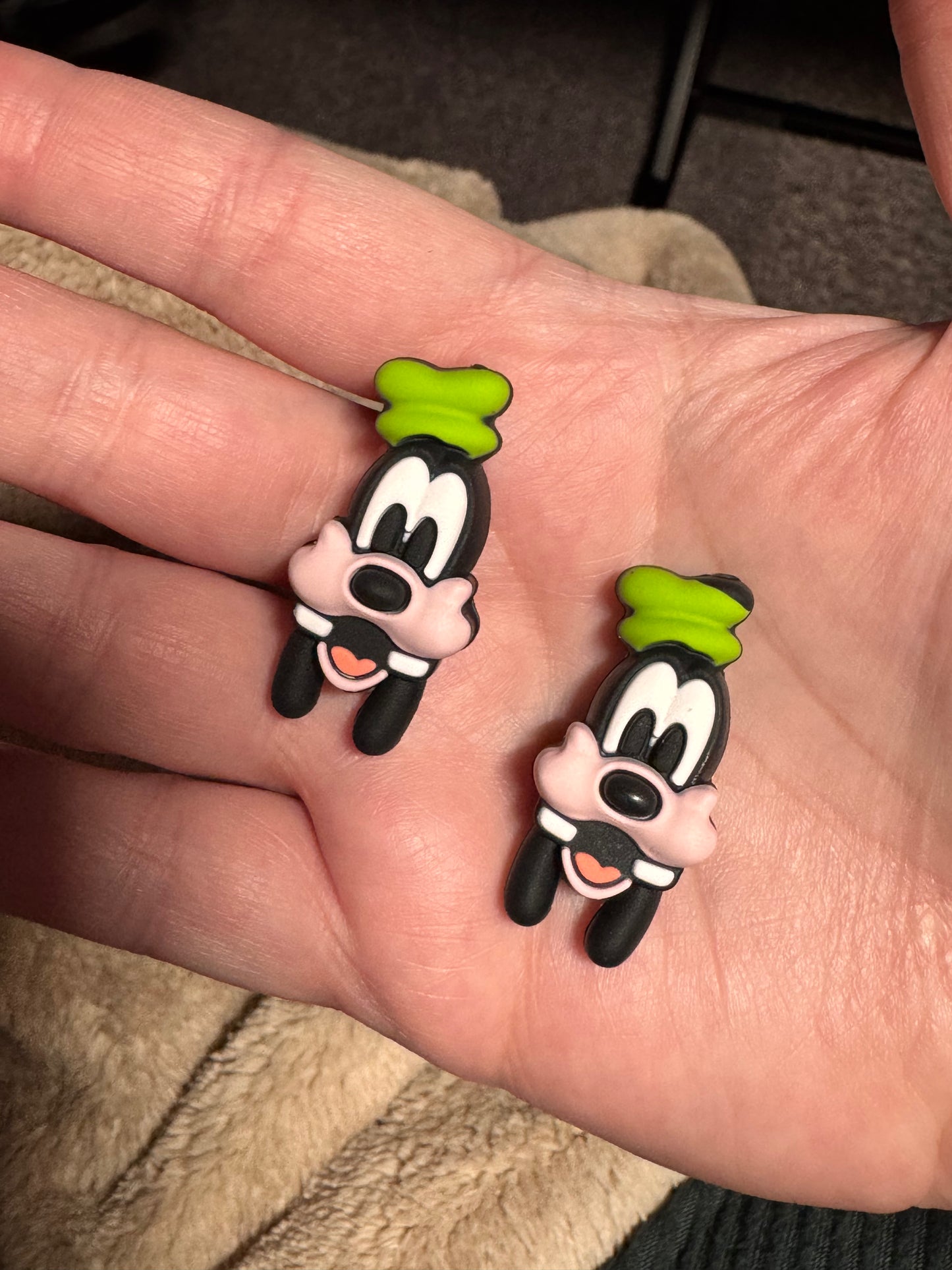 Dog with Hat 3D Silicone Focal