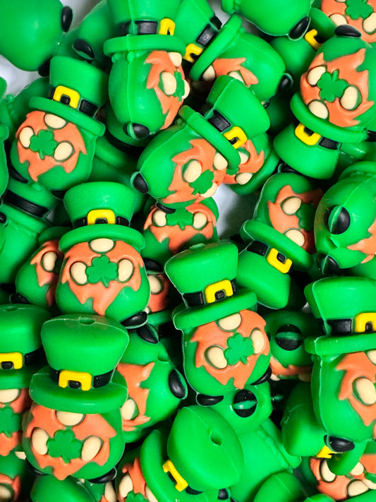 Luck of the Irish Gnome 3D Silicone Focal