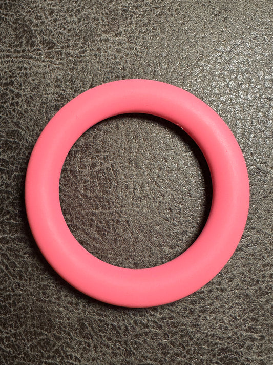 Pink 65mm Solid Color Silicone Ring