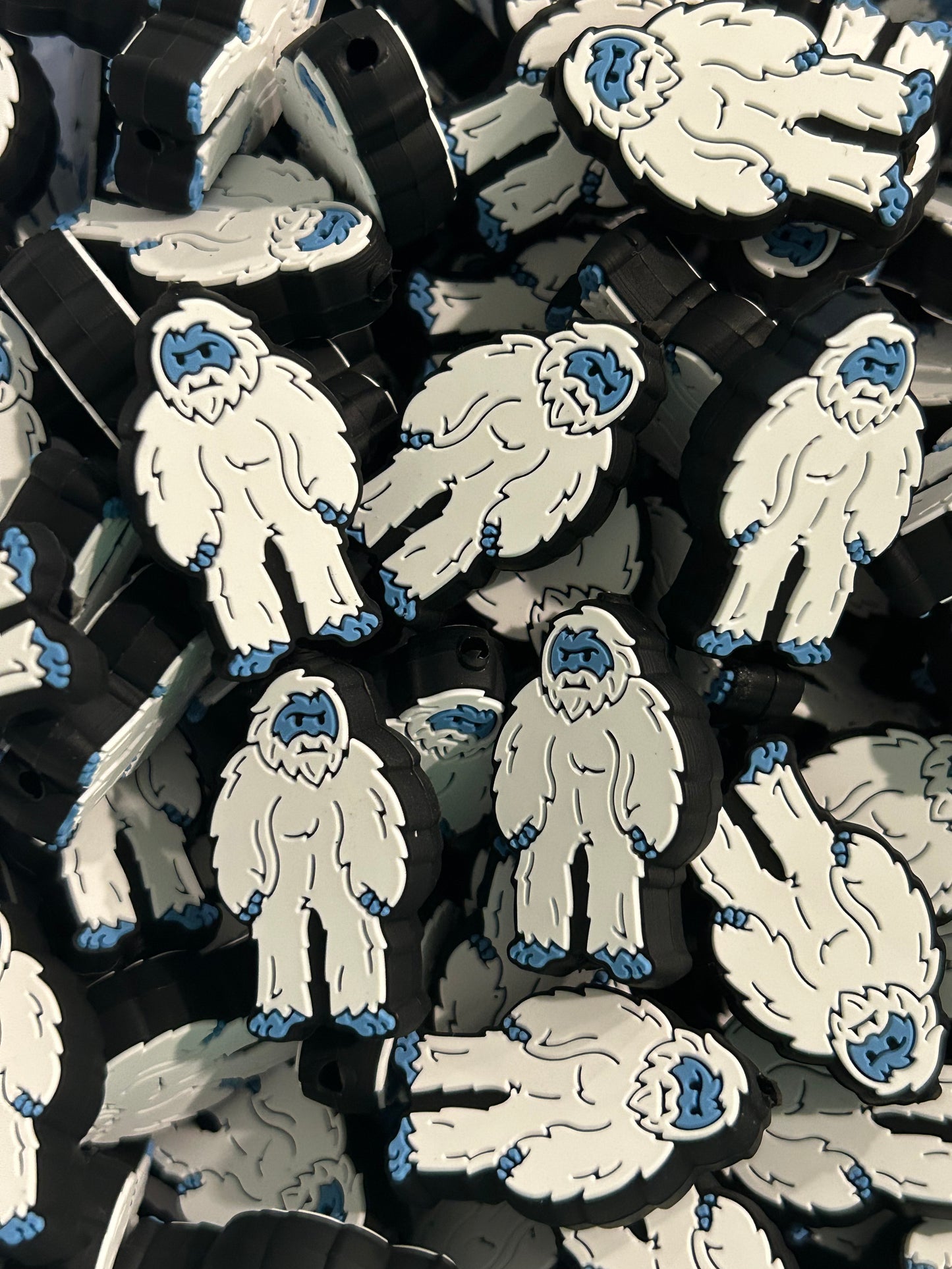 Artie the Abominable Snowman Yeti Custom Silicone Focal