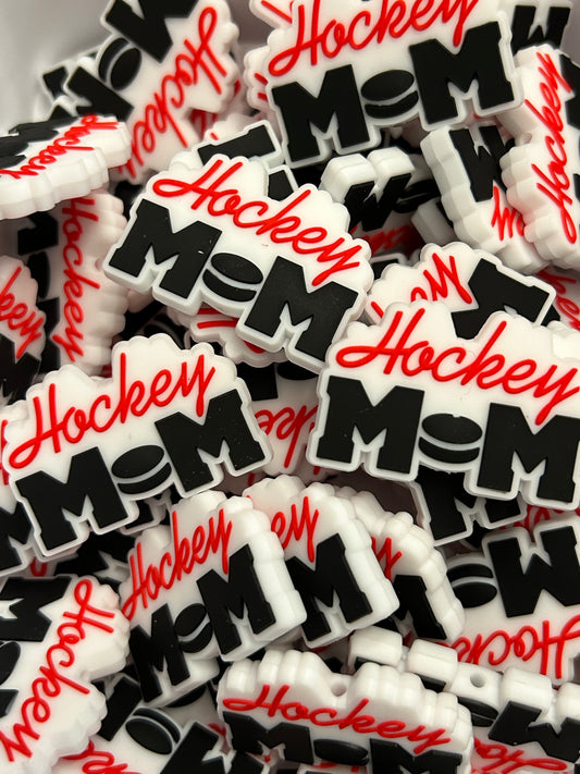 Hockey Mom Silicone Focal