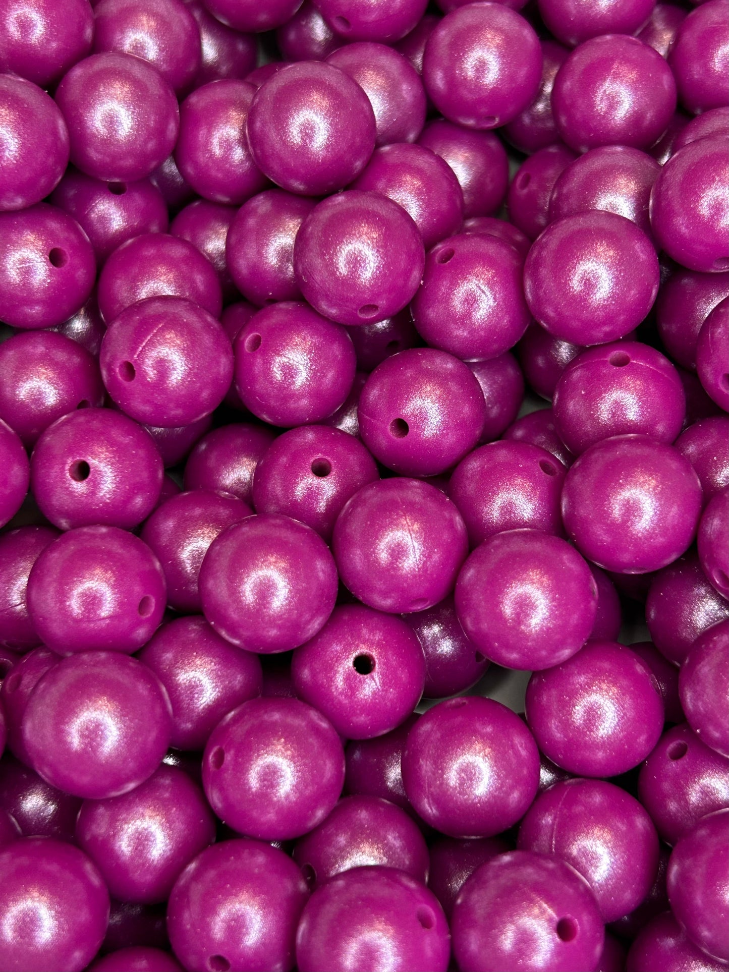 Merlot 15mm Shimmery Bead